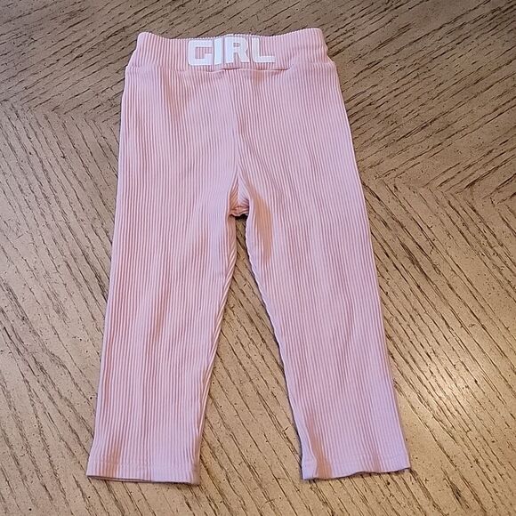 Pink ribbed Lounge pants 4T - Picture 1 of 8
